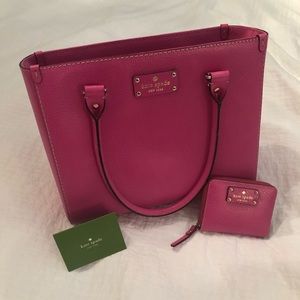 Kate Spade Satchel and Change Purse